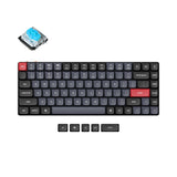 Keychron K3 Pro QMK/VIA ultra-slim custom mechanical keyboard 75% layout for Mac Windows Linux hot-swappable low-profile Gateron blue