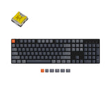 Keychron K5 SE Ultra Slim Low Profile Wireless Mechanical Keyboard For Mac Windows RGB Backlight Hot Swappable Keychron Optical Switch Banana