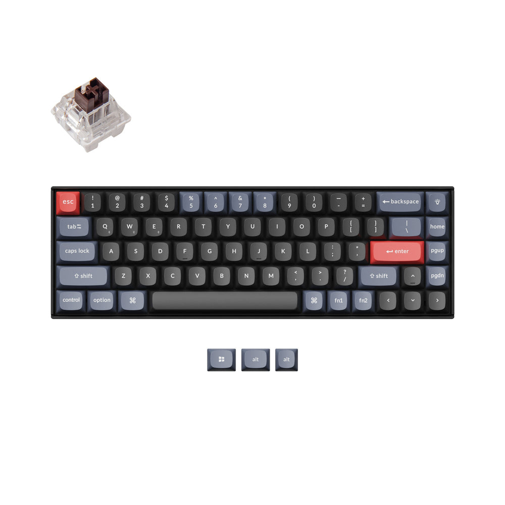 Keychron K6 Pro QMK/VIA Wireless Custom Mechanical Keyboard – Keychron ...