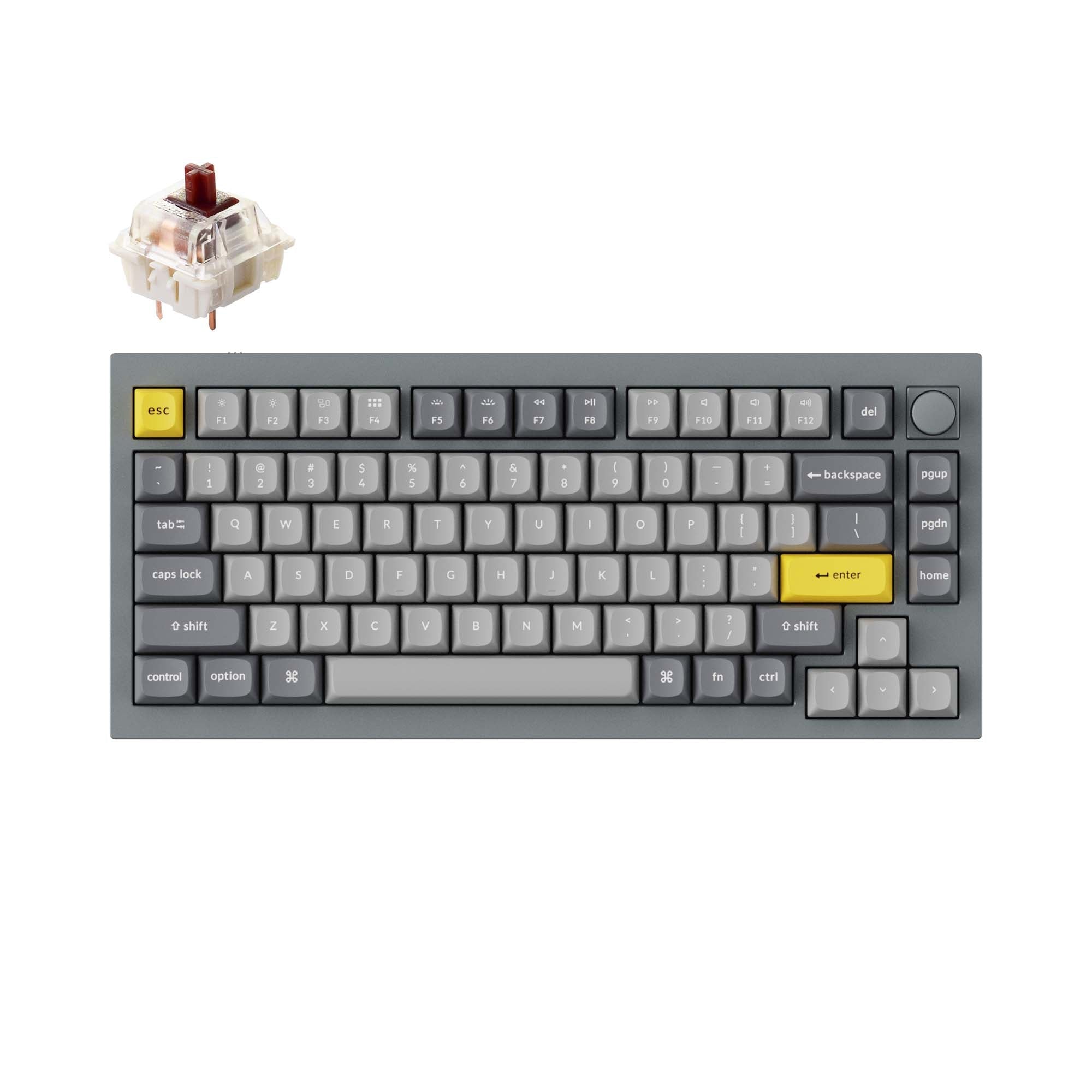 Keychron Q1 QMK Custom Mechanical Keyboard - Version 2 – Keychron