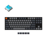 keychron k1 v2 ultra slim wireless mechanical keyboard 87 keys white backlight keychron mechanical optical low profile blue switch